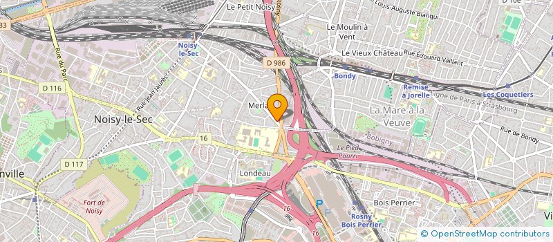 localisation de l'entreprise ROUKA à NOISY-LE-SEC