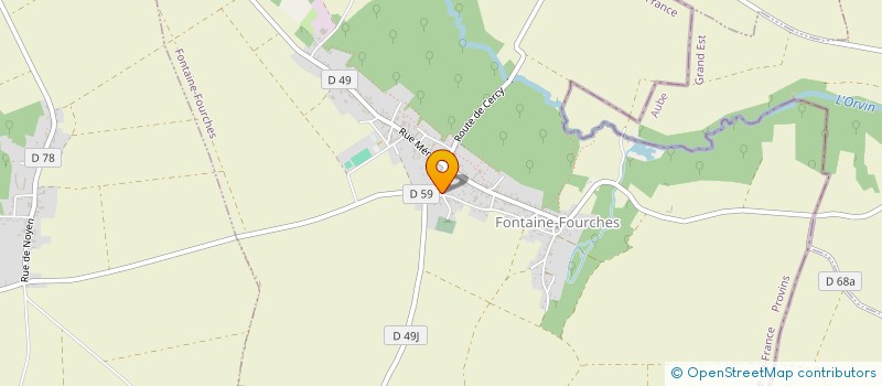 localisation de l'entreprise ROUKAI à FONTAINE-FOURCHES