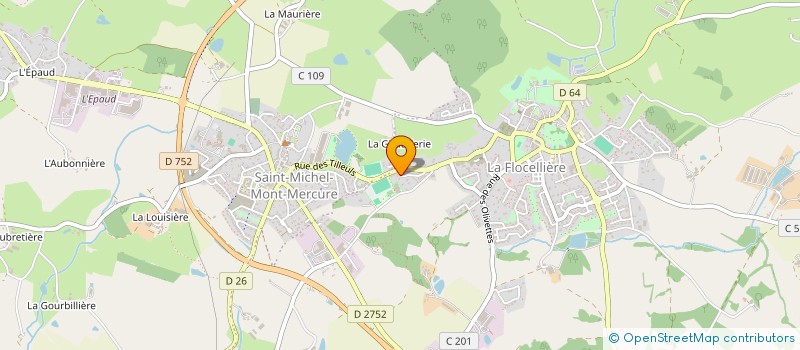 localisation de l'entreprise ROUL'A FLO à SEVREMONT