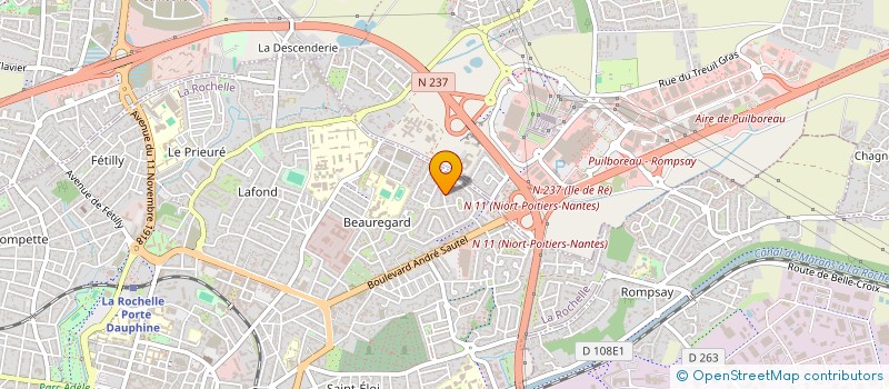 localisation de l'entreprise ROUL'EASY  LA ROCHELLE