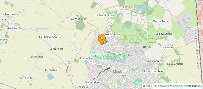 localisation de l'entreprise ROUL'YON ENSEMBLE à MOUILLERON-LE-CAPTIF