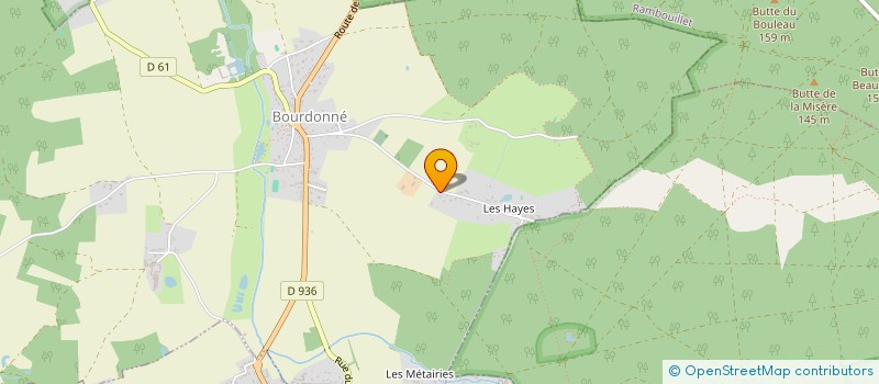 localisation de l'entreprise ROULE GALETTE  BOURDONNE