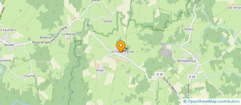 localisation de l'entreprise ROULE GALETTES  SAINT-PIERRE-DU-CHAMP