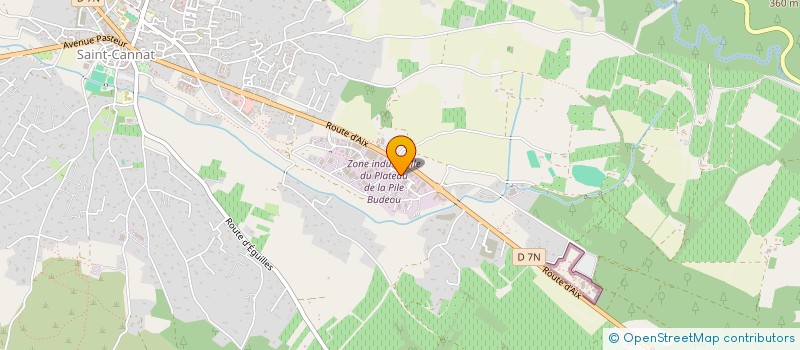 localisation de l'entreprise ROULE JEUNESSE  SAINT-CANNAT