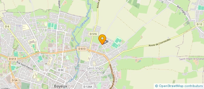 localisation de l'entreprise ROULE LA GALETTE  SAINT-VIGOR-LE-GRAND