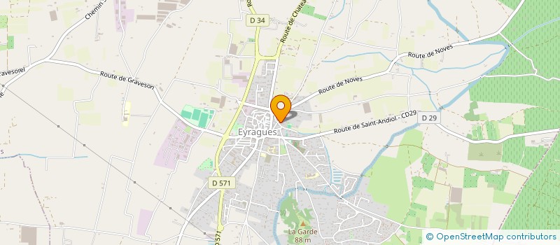 localisation de l'entreprise ROULE MA PIECE  EYRAGUES