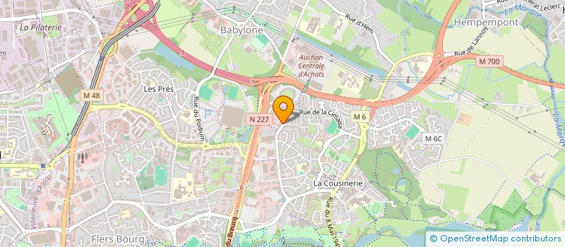 localisation de l'entreprise ROULE MA POULE à VILLENEUVE-D'ASCQ
