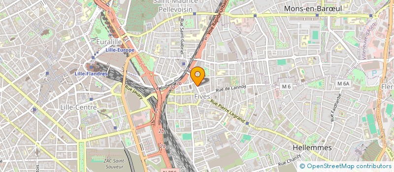 localisation de l'entreprise ROULE NORDISTE  LILLE