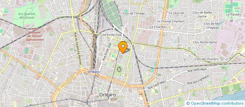 localisation de l'entreprise ROULE TA CREPE à ORLEANS