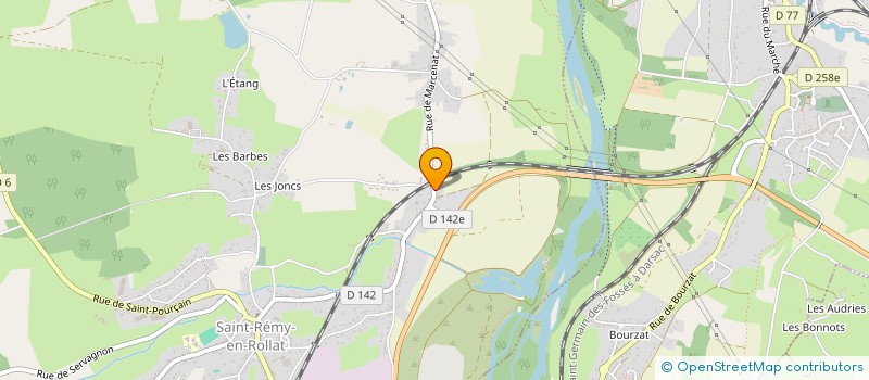 localisation de l'entreprise ROULEMABOULE  SAINT-REMY-EN-ROLLAT