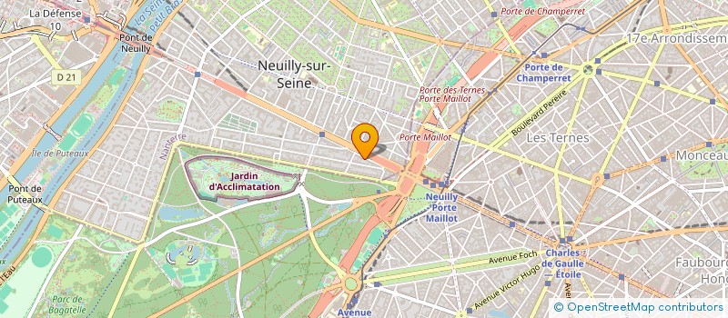 localisation de l'entreprise ROULENORD à NEUILLY-SUR-SEINE