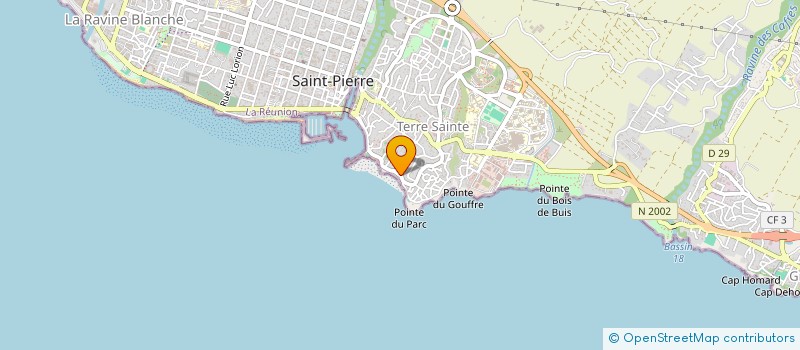 localisation de l'entreprise ROULER FOLA à SAINT-PIERRE