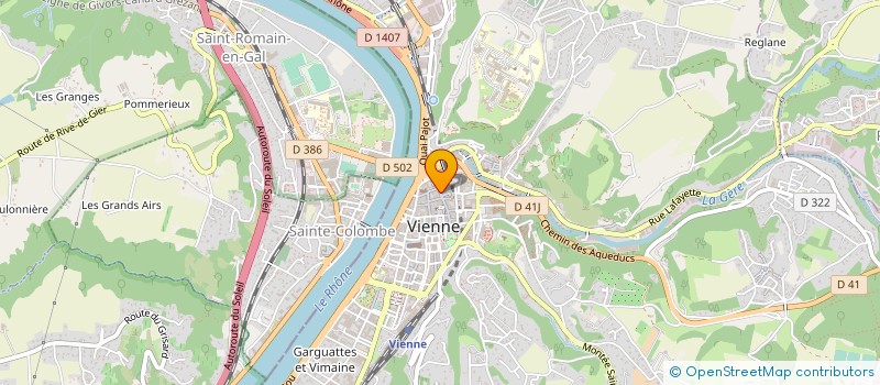 localisation de l'entreprise ROULER SANS PERMIS à VIENNE