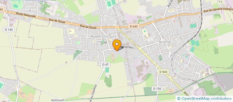 localisation de l'entreprise ROULET  AUBERCHICOURT