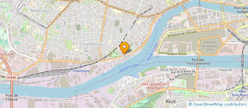 localisation de l'entreprise ROULEV à NANTES