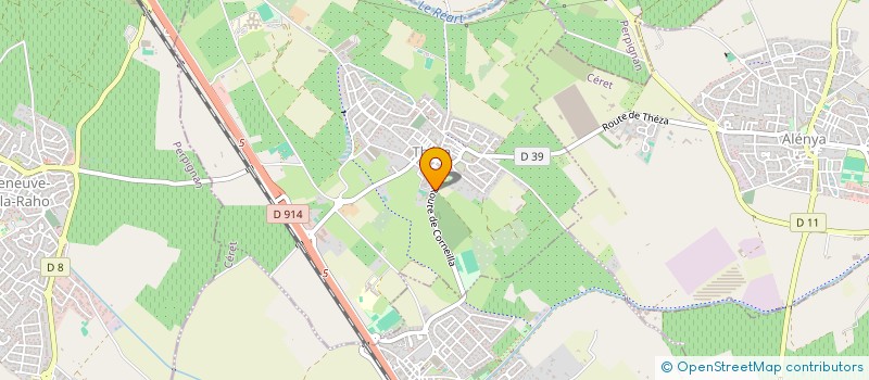 localisation de l'entreprise ROULEZ JEUNESSE  THEZA