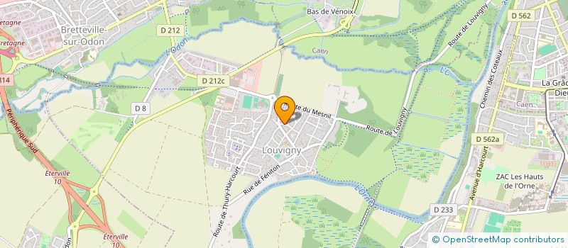 localisation de l'entreprise ROULEZ JEUNESSE LOISIRS à CAEN