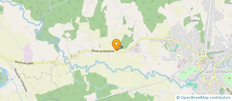 localisation de l'entreprise ROULEZ RETRO  SALIES-DE-BEARN