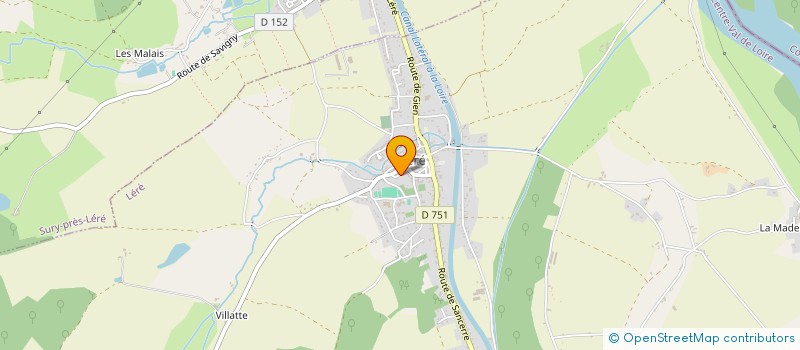 localisation de l'entreprise ROULEZ VILLAGE  LERE