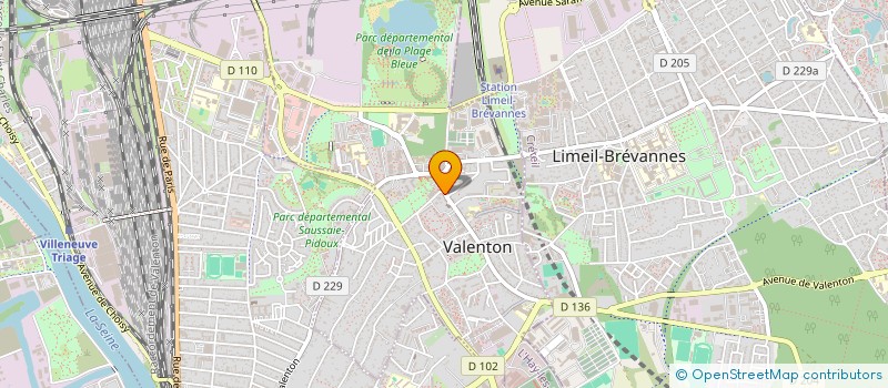 localisation de l'entreprise ROULEZSUR à VALENTON