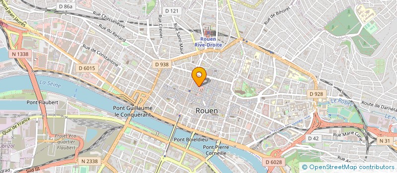 localisation de l'entreprise ROULLE AUXILIAIRE DE FINANCEMENT ET DE TRANSACTIONS à ROUEN