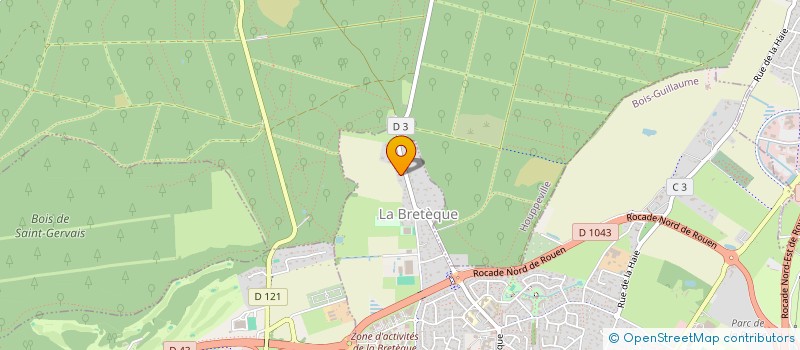 localisation de l'entreprise ROULLE CLEAN à BOIS-GUILLAUME