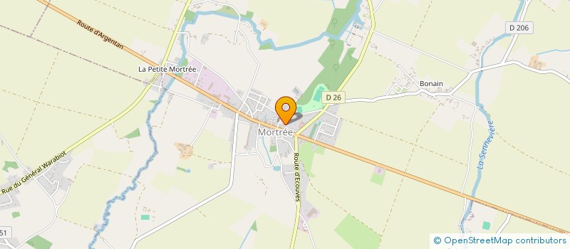 localisation de l'entreprise ROULLON à LE CHATEAU D'ALMENECHES
