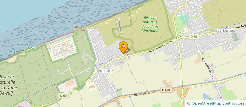 localisation de l'entreprise ROULONS CONTRE PARKINSON  ZUYDCOOTE