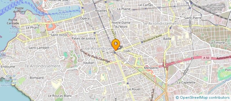 localisation de l'entreprise ROULONS POUR DEMAIN à MARSEILLE