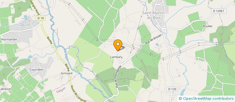 localisation de l'entreprise ROULOPA VIE ET GITE EN ROULOTTES ITINERANTES A CHEVAL  ASTE