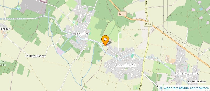 localisation de l'entreprise ROUMA CITY  AUTOUILLET