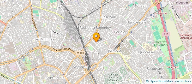localisation de l'entreprise ROUMAINS ET EUROPEENS RESIDENTS EN FRANCE ( RERF) à TOULOUSE