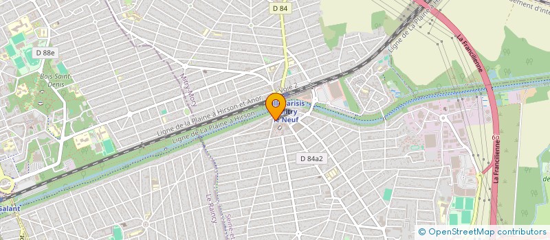 localisation de l'entreprise ROUMANE  VILLEPARISIS