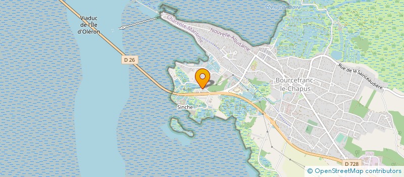 localisation de l'entreprise ROUMEGOUS ET FILS  BOURCEFRANC LE CHAPUS