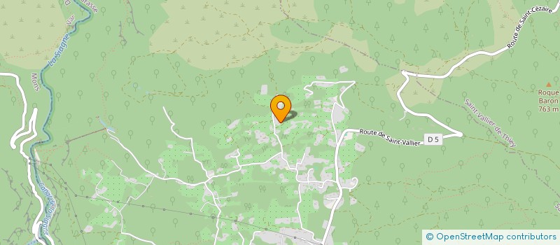 localisation de l'entreprise ROUMIGIERES à SAINT-CEZAIRE-SUR-SIAGNE