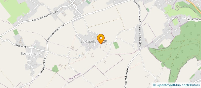 localisation de l'entreprise ROUMOIS ASSOCIATION INITIATION DECOUVERTE INFORMATIQUE  BOSROUMOIS