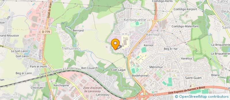 localisation de l'entreprise ROUNDNET VANNES à VANNES