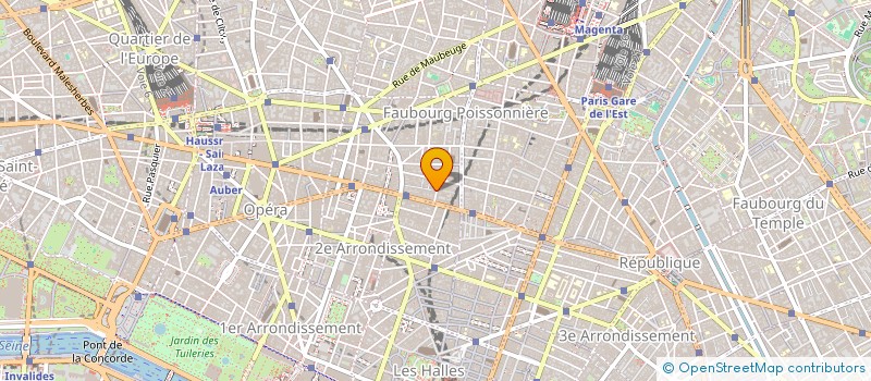 localisation de l'entreprise ROUNDTABLE - INOVEXUS - SPORT FACTION  PARIS