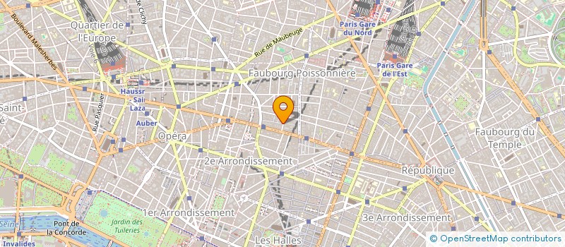 localisation de l'entreprise ROUNDTABLE - NEWCO 36  PARIS