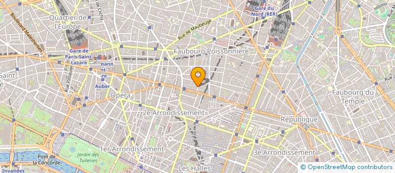 localisation de l'entreprise ROUNDTABLE - NEWCO 98  PARIS