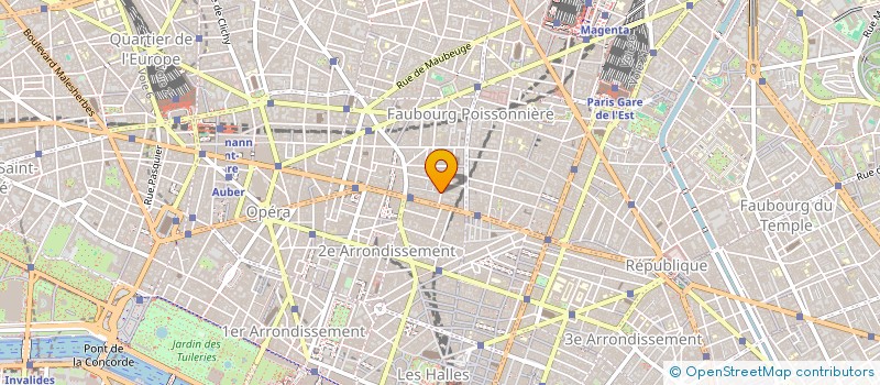 localisation de l'entreprise ROUNDTABLE - TAMTAM  PARIS