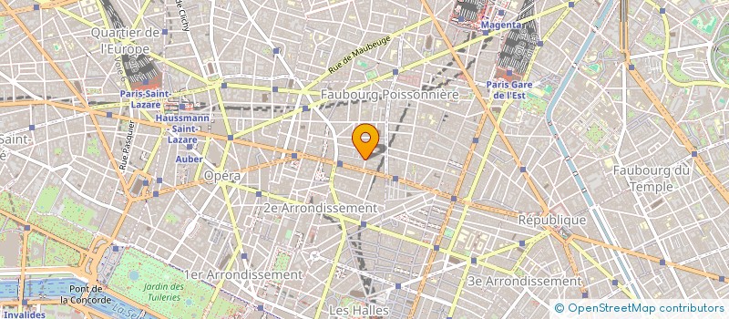 localisation de l'entreprise ROUNDTABLE - VC - NEWCO 179  PARIS