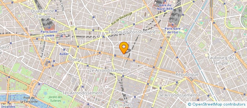 localisation de l'entreprise ROUNDTABLE - VC - NEWCO 185  PARIS