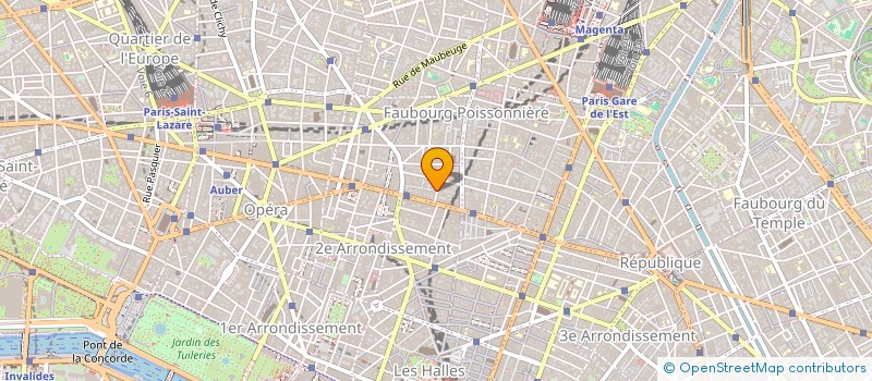 localisation de l'entreprise ROUNDTABLE - VC - NEWCO 186  PARIS