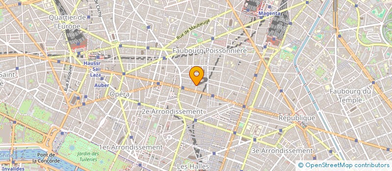 localisation de l'entreprise ROUNDTABLE - VC - NEWCO 187  PARIS