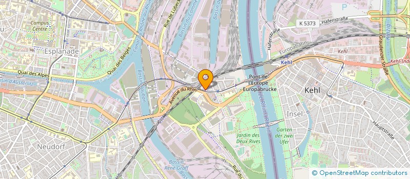 localisation de l'entreprise ROUNKY à STRASBOURG