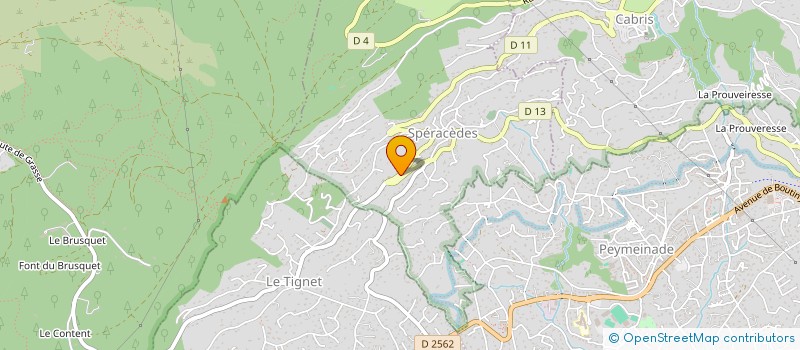 localisation de l'entreprise ROUQUETTE  SPERACEDES