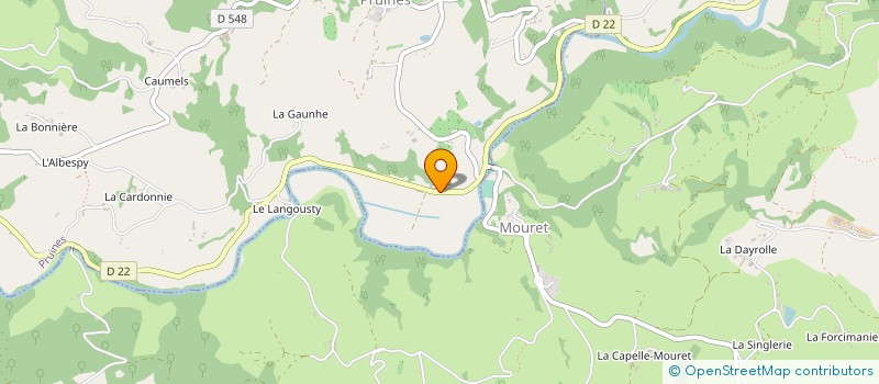 localisation de l'entreprise ROUQUETTE FRERES à CONQUES-EN-ROUERGUE