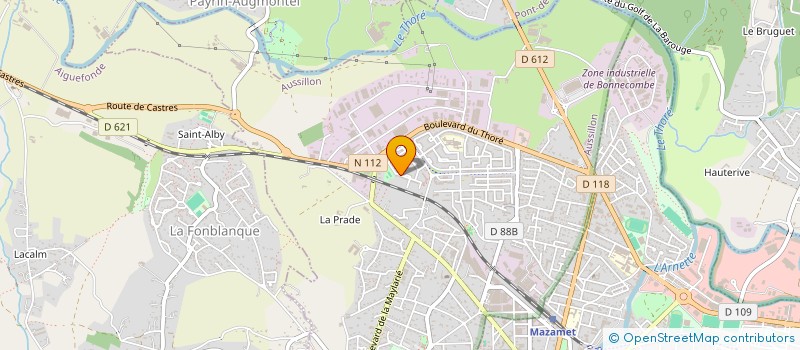 localisation de l'entreprise ROUQUIER S ET FILS MEGISSERIE à AUSSILLON