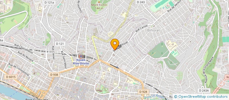 localisation de l'entreprise ROURAY à ROUEN